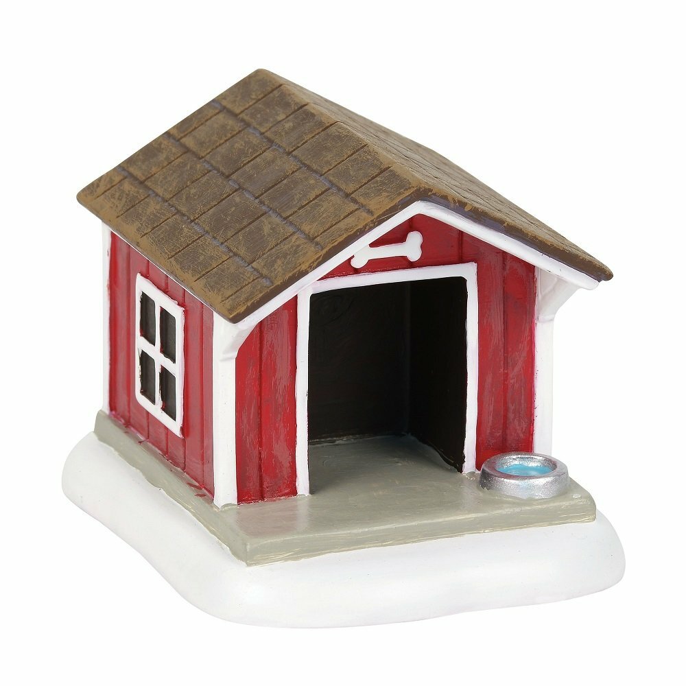 D-56 Village Accessory: Backyard Dog House – greengate Garden Centres