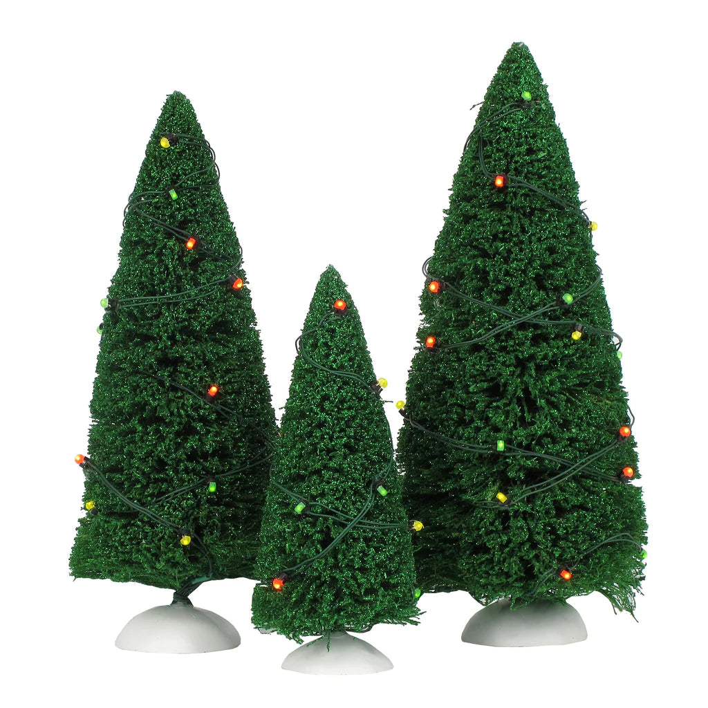 D-56 Village Tree: Lit Twinkling Trees