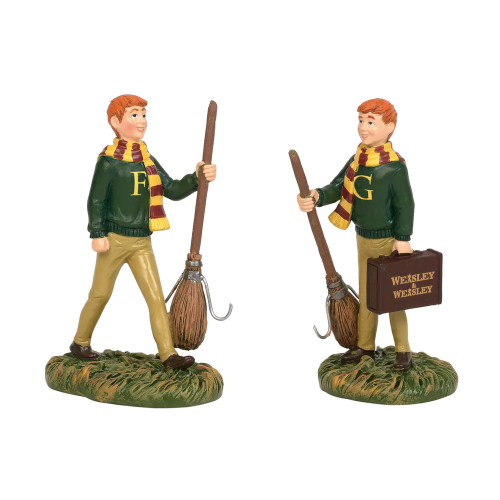D-56 Collectible: Fred & George Weasley