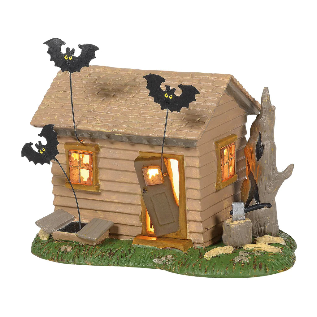 D-56 Halloween Collectible: Peanuts Haunted House