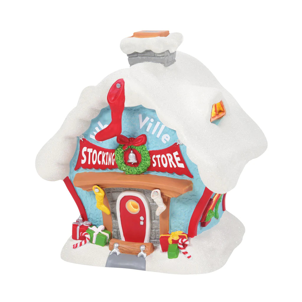 D-56 Collectible: Grinch Who-Ville Stocking Store