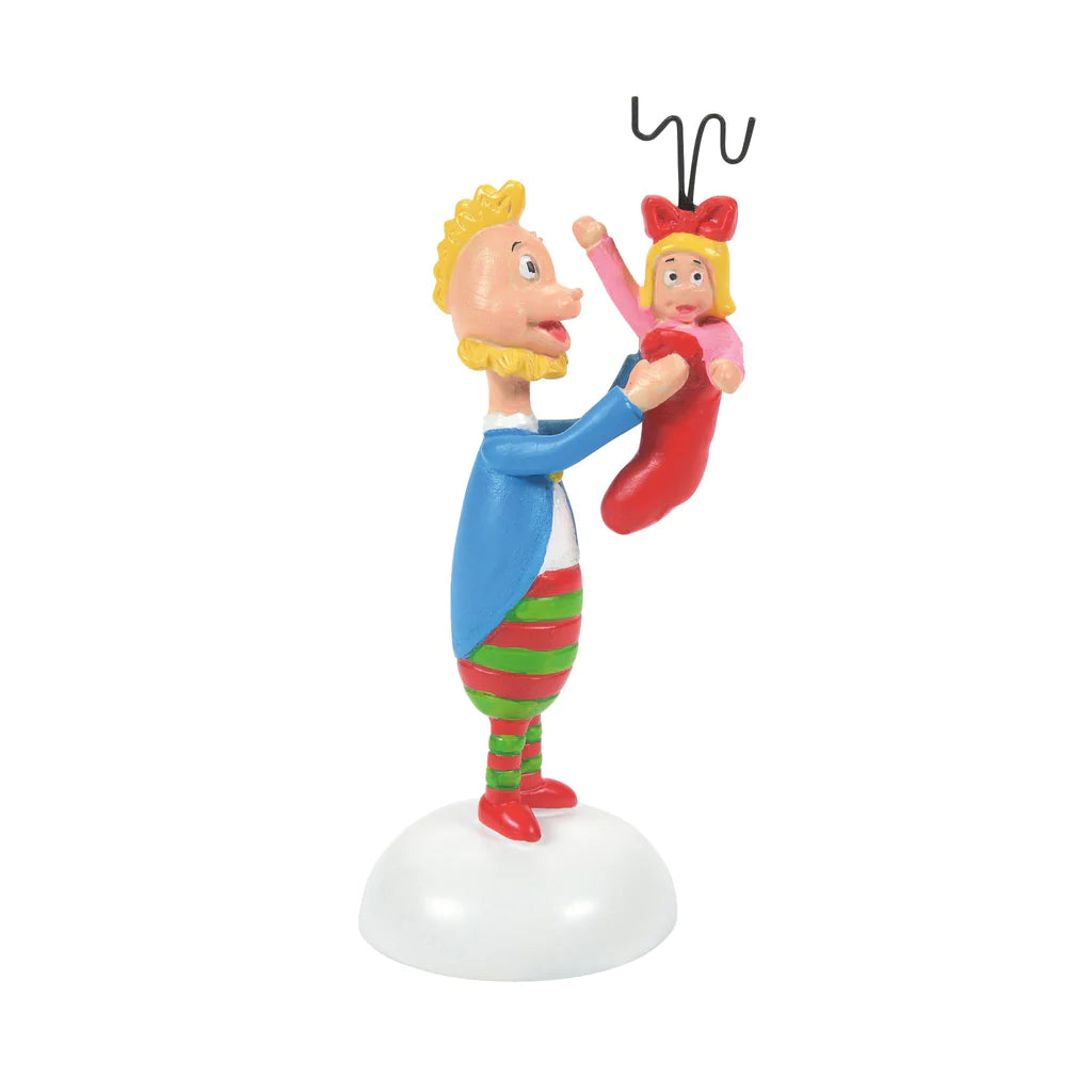 D-56 Collectible: Grinch A Who's Perfect Stocking Stuffer