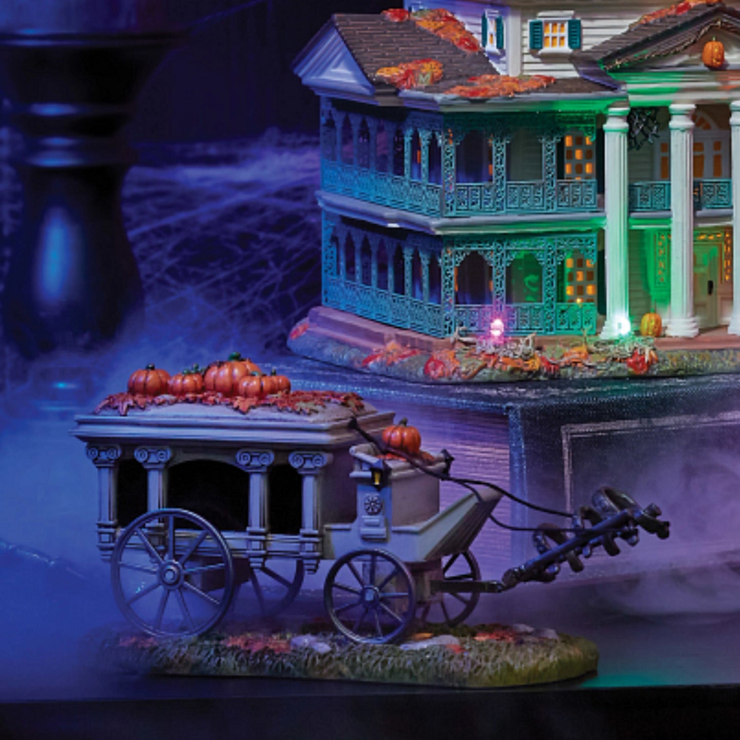 D-56 Halloween Collectible: Haunted Mansion Disneyland Haunted Hearse