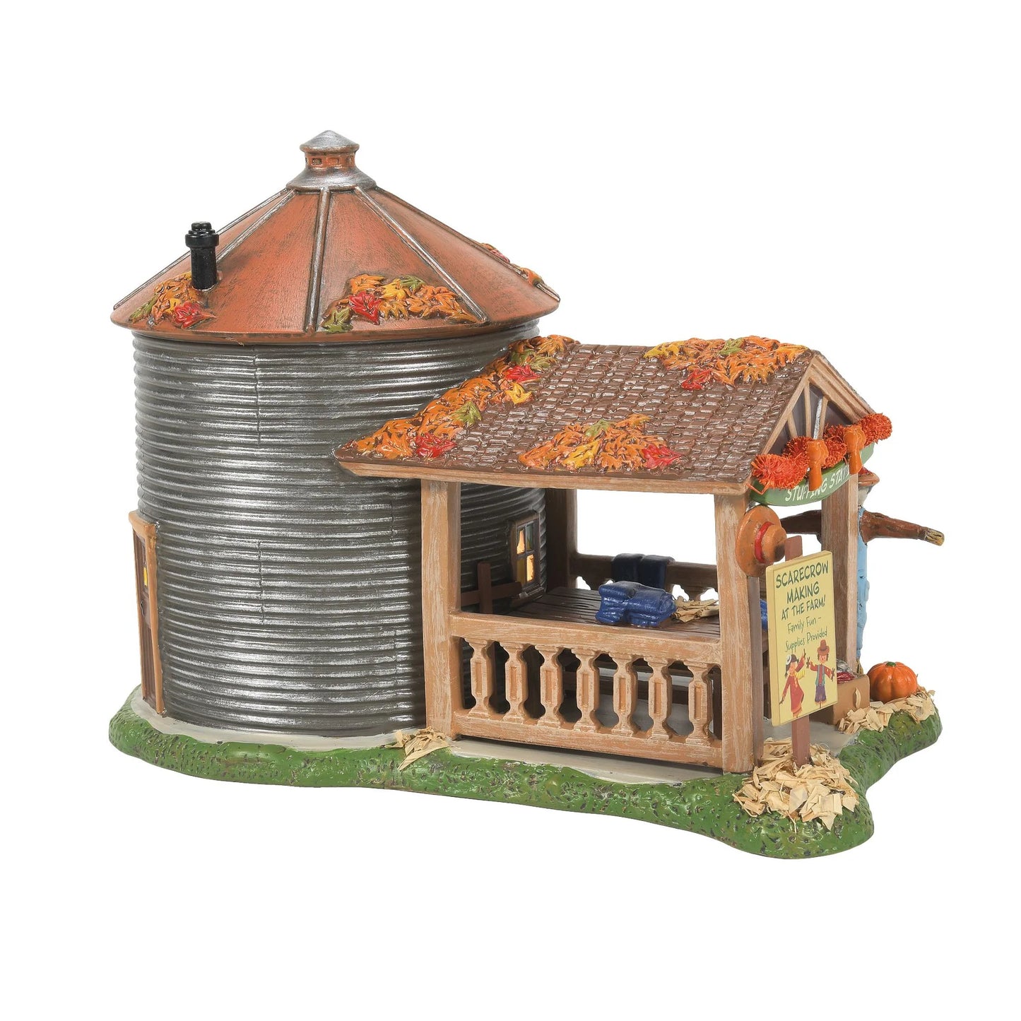 D-56 Halloween Collectible: Make & Take Scarecrow Shack