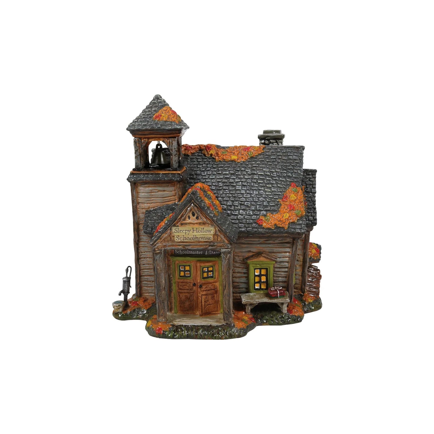 D-56 Halloween Collectible: Sleepy Hollow Schoolhouse