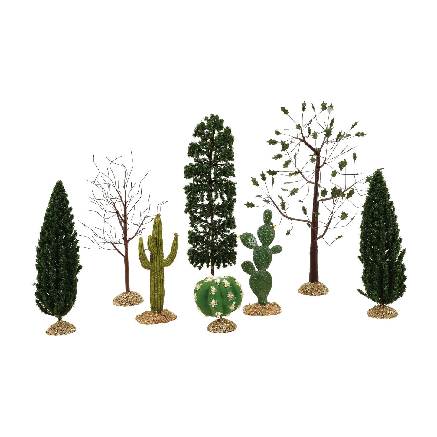 D-56 Village Tree: Canyon View Landscape Set
