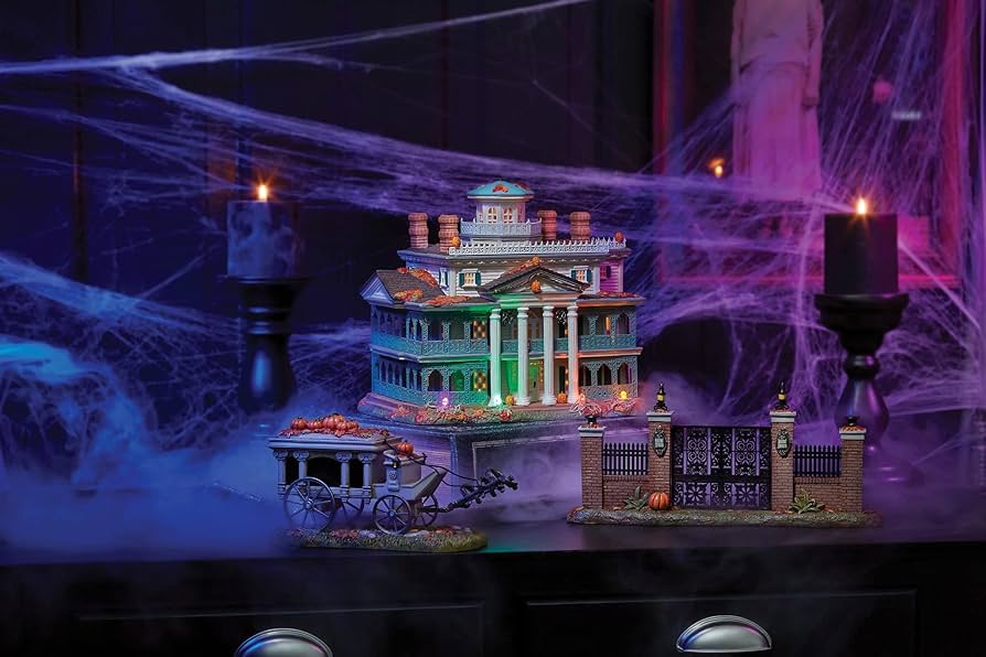 D-56 Halloween Collectible: Haunted Mansion Disneyland Haunted Hearse
