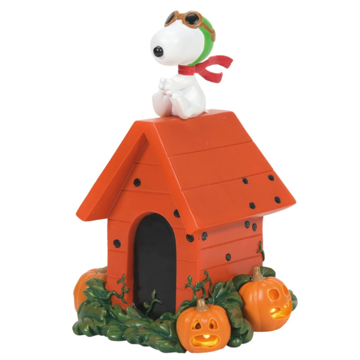 D-56 Halloween Collectible: Peanuts World War 1 Flying Ace
