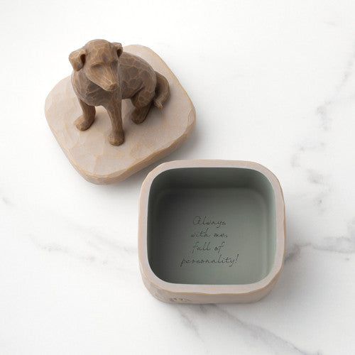 Love my Dog Keepsake Box (Dark)