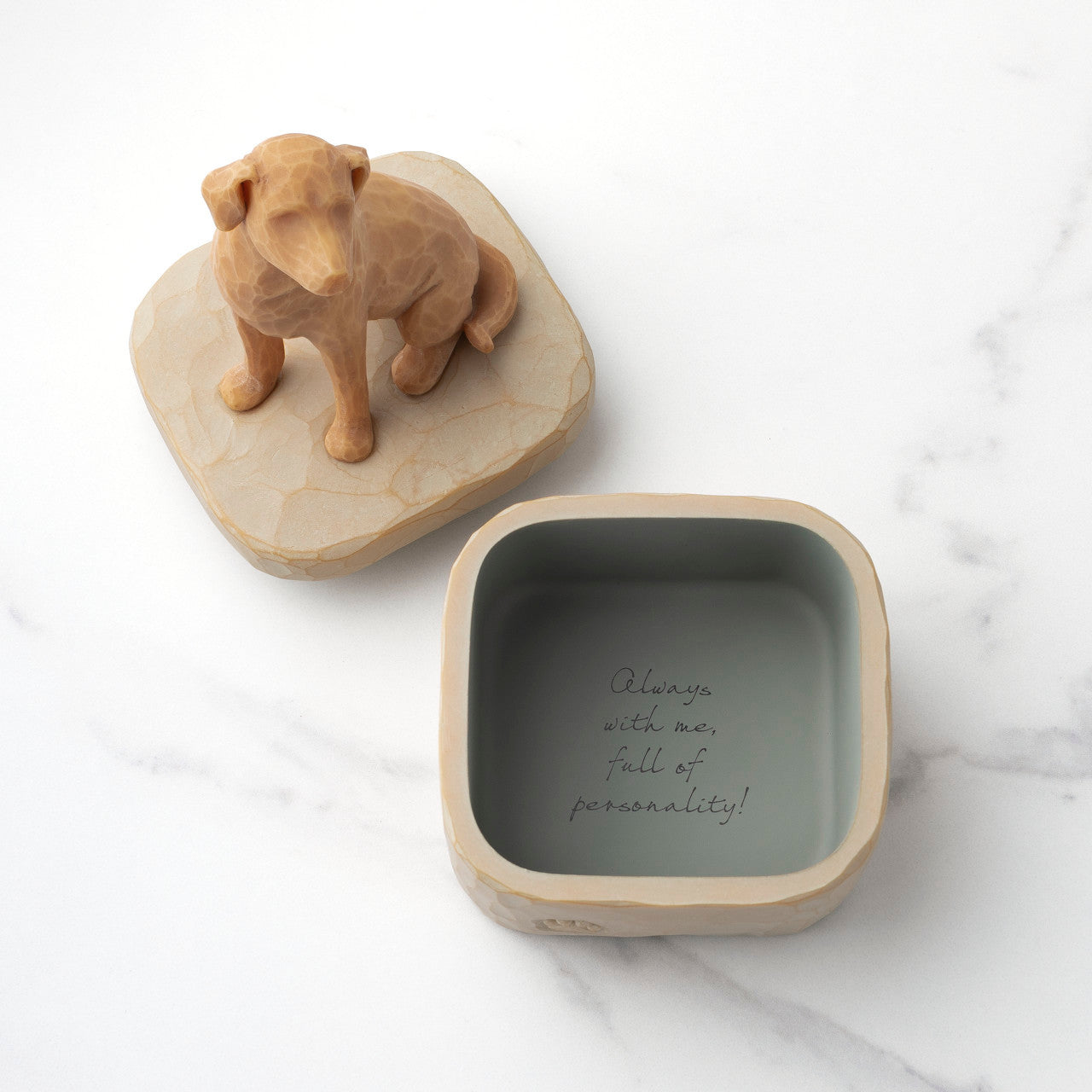 Love my Dog Keepsake Box (Light)