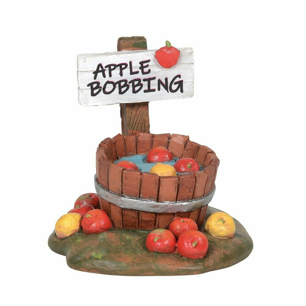 D-56 Village Accessory: Harvest Bobbing For Apples