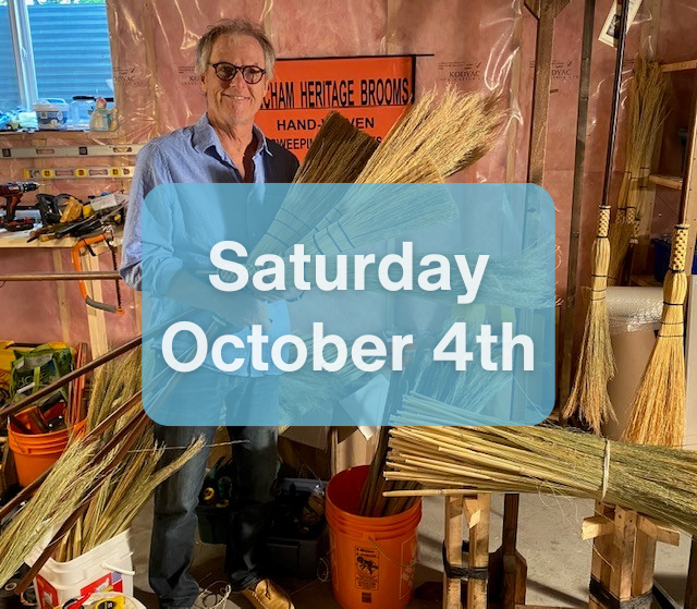 Hands-on Hand-Woven Broom Making Workshop (Sat. Oct 4th)