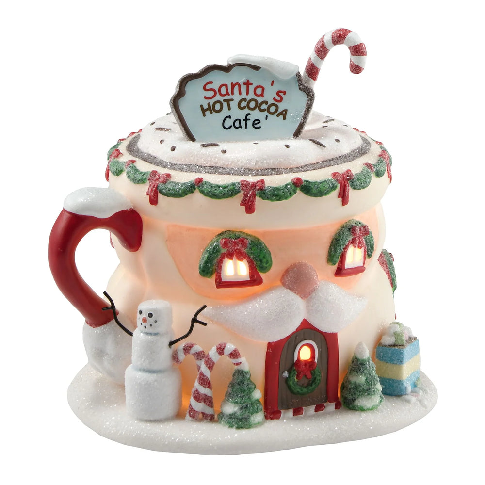 D-56 Collectible: NP Santa's Hot Cocoa Cafe