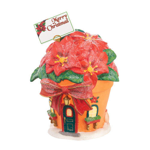 D-56 Collectible: NP Perry's Christmas Poinsettias