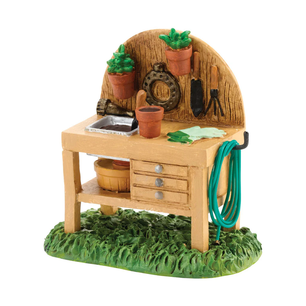 D-56 Village Accessory: My Garden Potting Bench