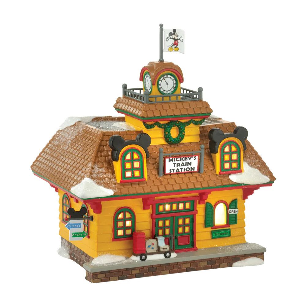 D-56 Collectible: Mickey's Train Station