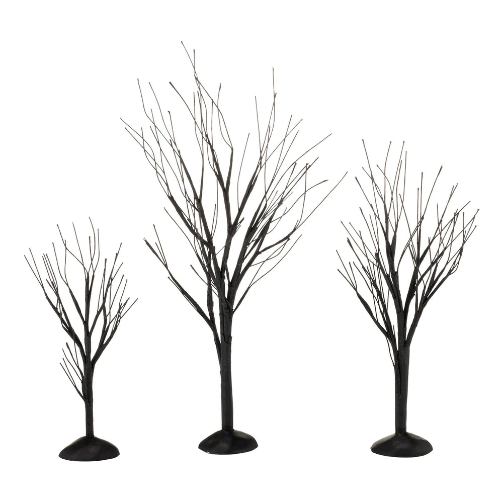 D-56 Collectible: Black Bare Branch Trees