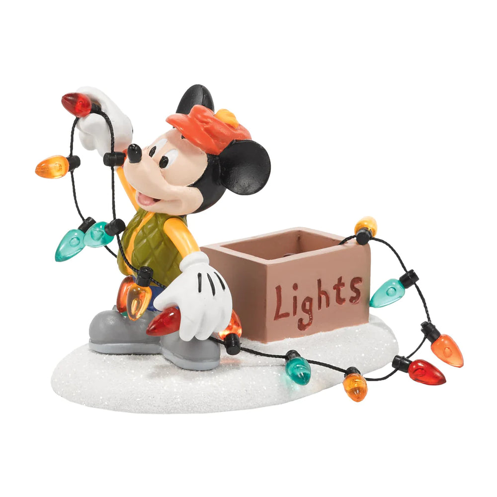 D-56 Collectible: Mickey Lights Up Christmas