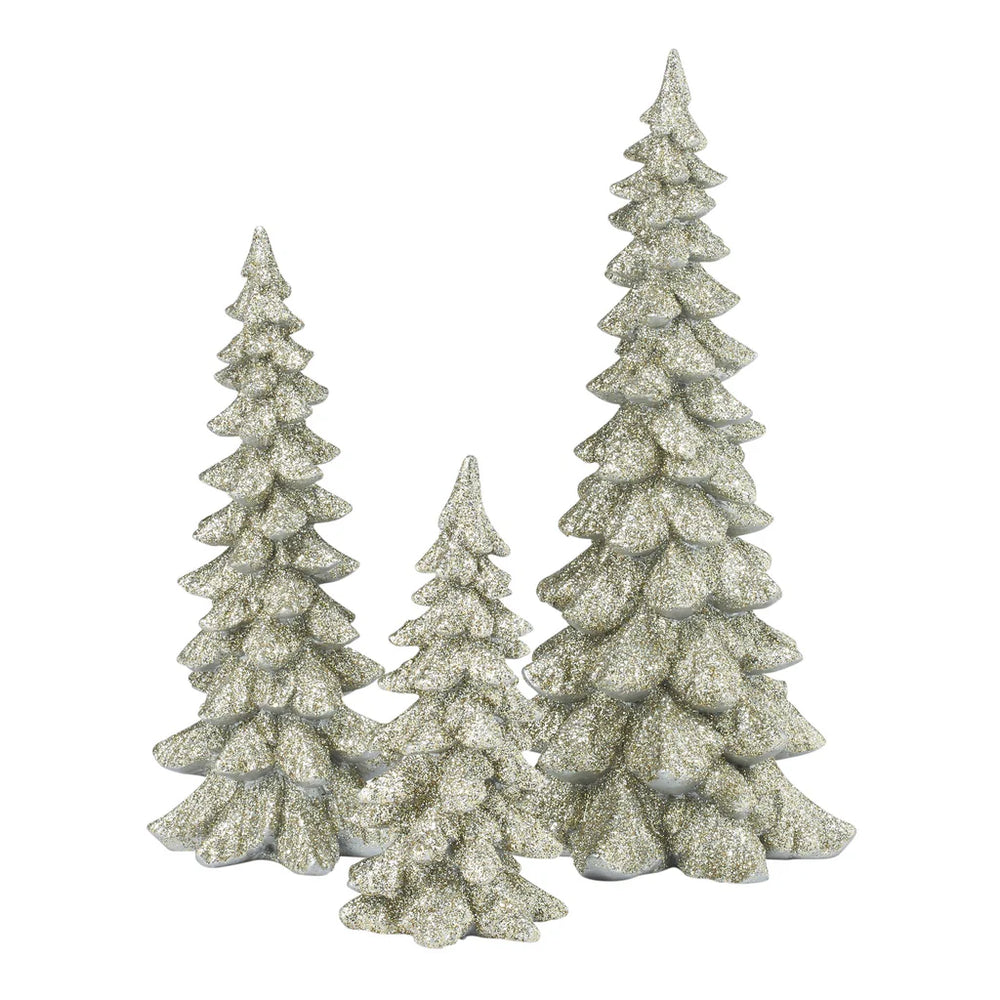 D-56 Village Tree: Holiday Trees Silver