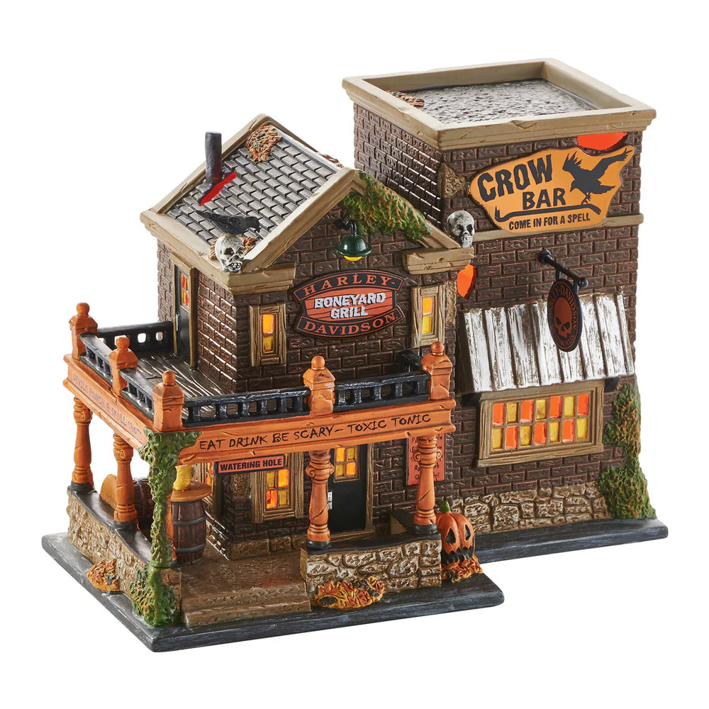 D-56 Halloween Collectible: Harley-Davidson Crow Bar