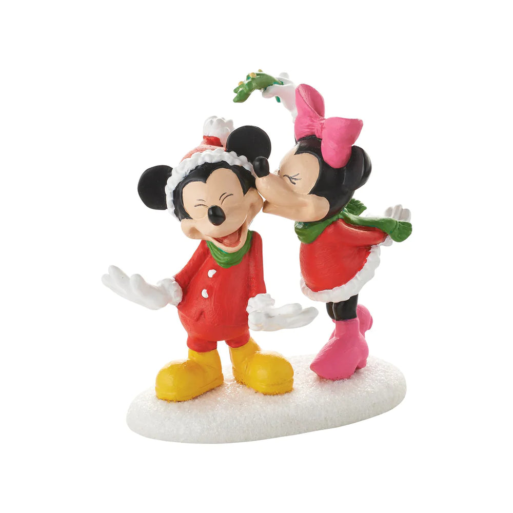 D-56 Collectible: Mickey's Christmas Kiss