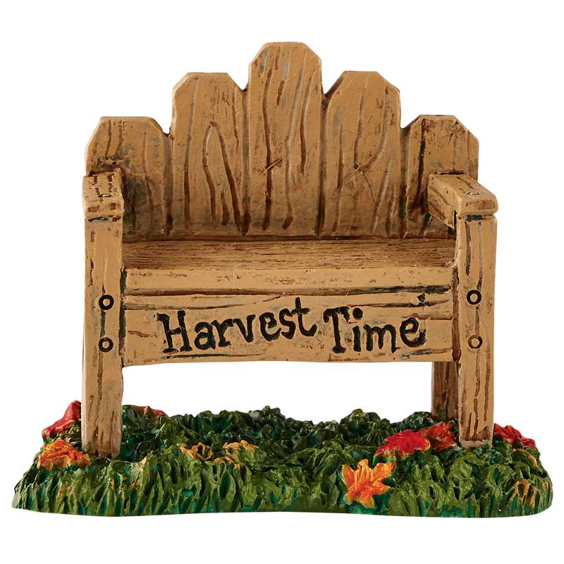 D-56 Village Accessory: Harvest Fields Bench