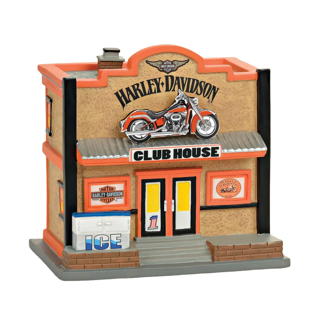 D-56 Collectible: SV Harley-Davidson Clubhouse