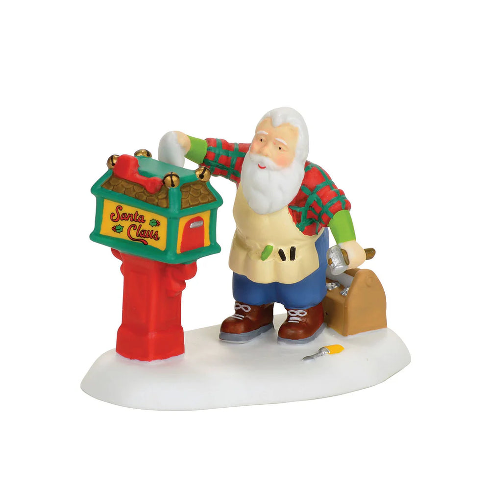 D-56 Collectible: NP Off Season Santa