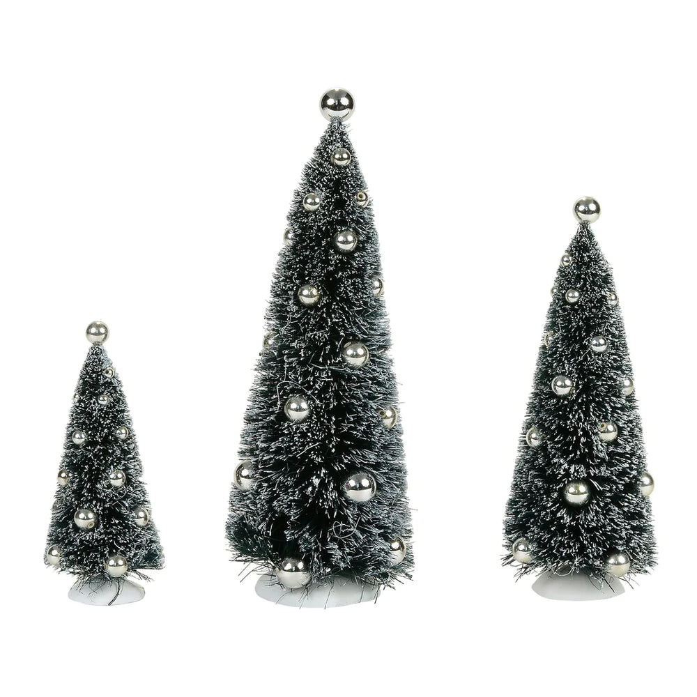 D-56 Christmas Accessory: Silver Vintage Sisals