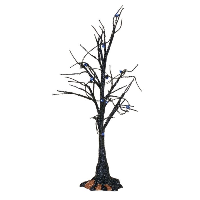 D-56 Halloween Tree: Black Light Bare Branch