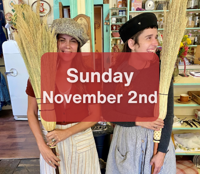 Hands-on Hand-Woven Broom Making Workshop (Sun. Nov 2nd)
