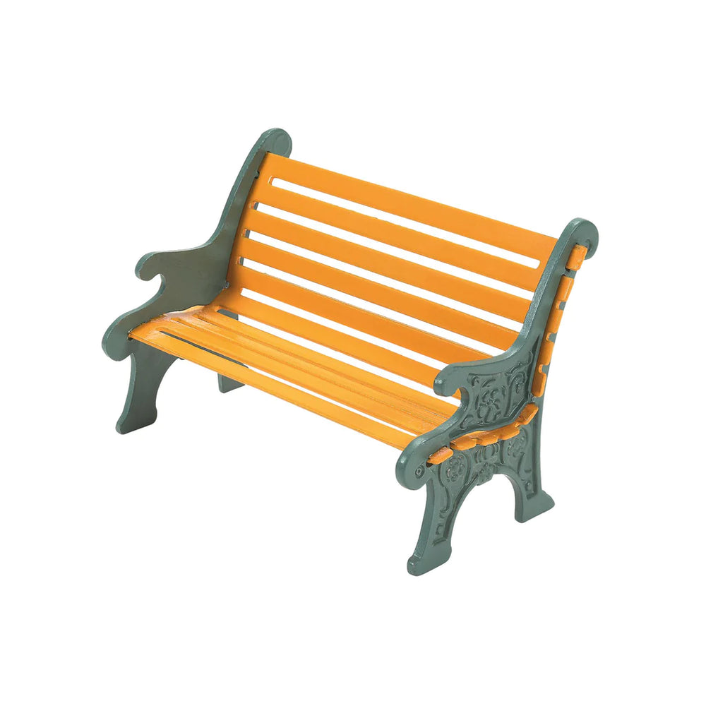 D-56 Accessory: Wrought Iron Park Bench