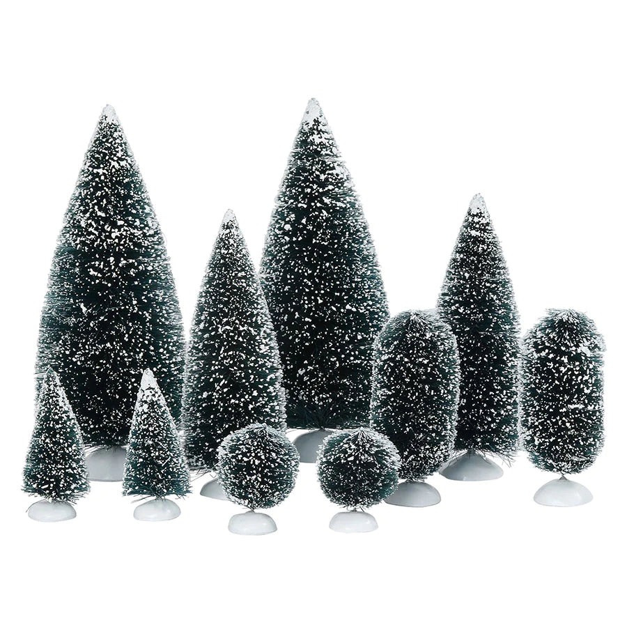 D-56 Accessory: Bag-O-Frosted Topiaries, Small