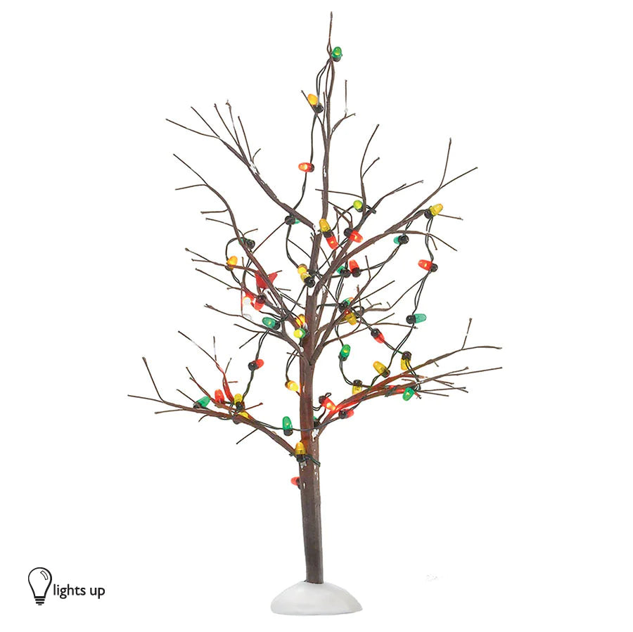 D-56 Accessory: Lighted Christmas Bare Branch Tree