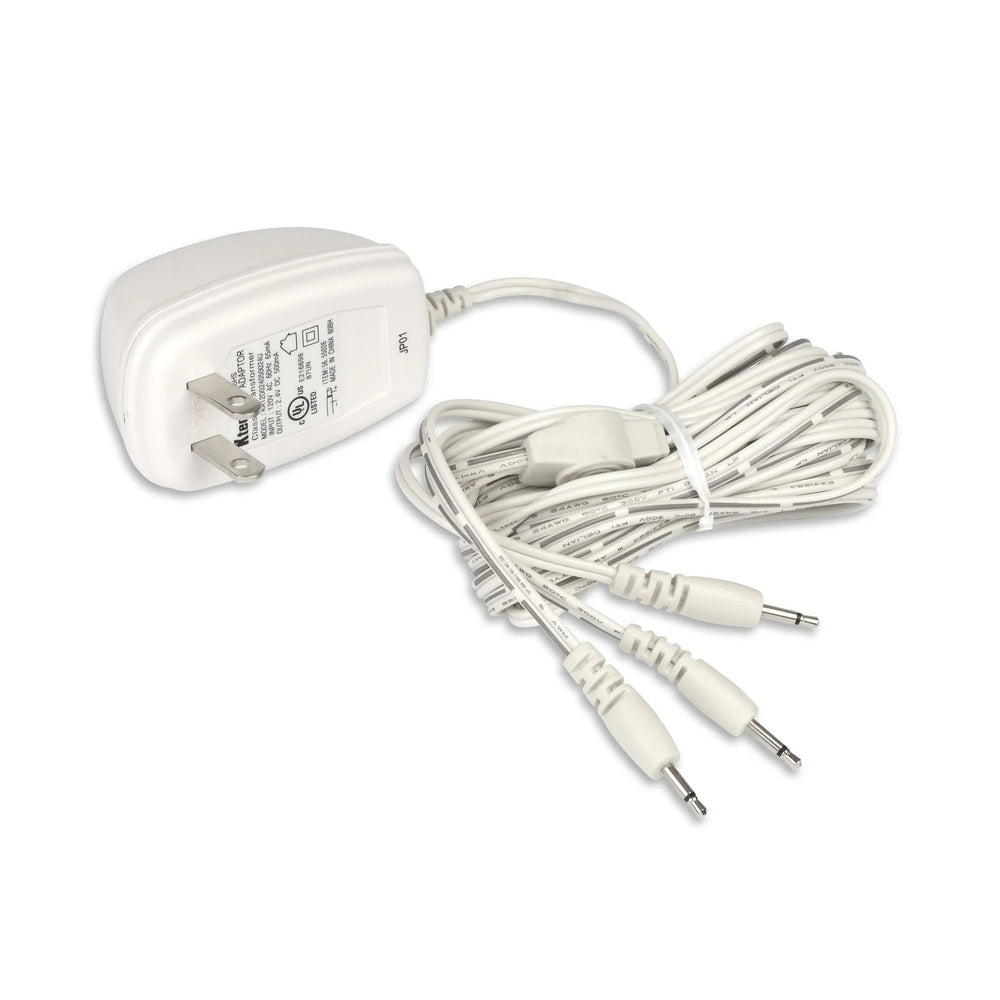 D-56 Village Electrical: Cord AC/DC Adapter, White