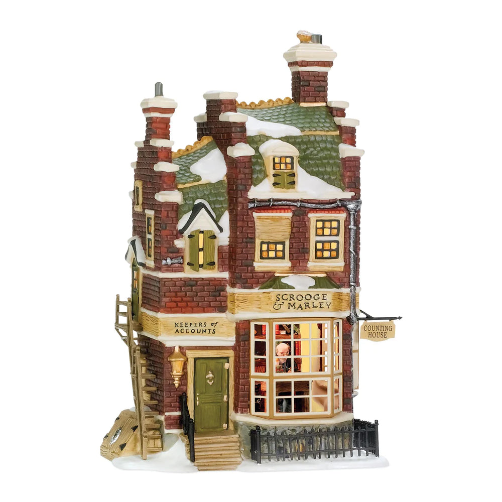 D-56 Collectible: Scrooge & Marley's Counting House