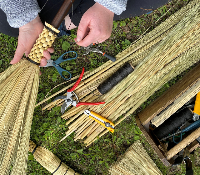 
                  
                    Hands-on Hand-Woven Broom Making Workshop (Sat. Oct 4th)
                  
                