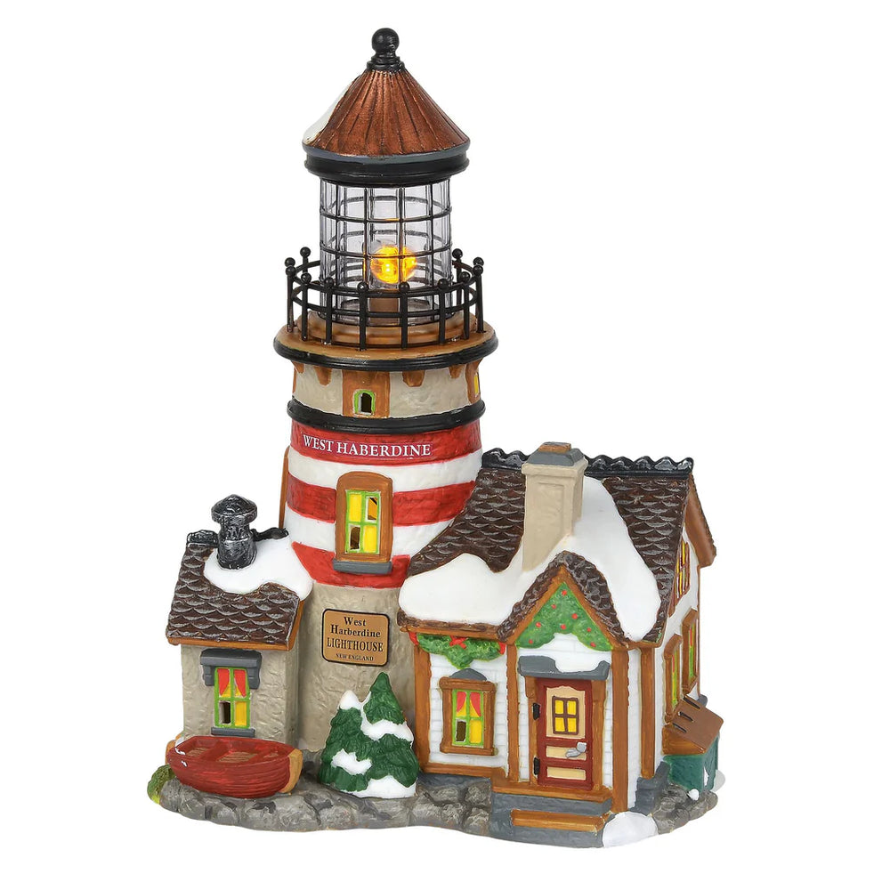 D-56 Collectible: NV West Haberdine Lighthouse