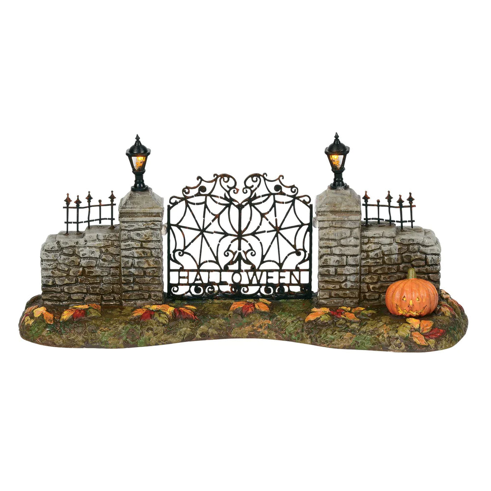 D-56 Halloween Collectible: Halloween Village Gate