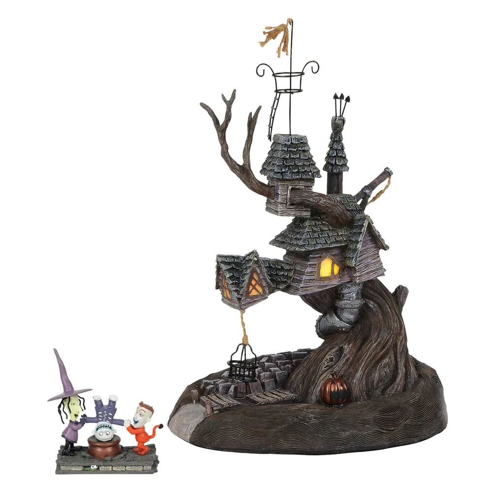 D-56 Christmas Collectible: Lock, Shock & Barrel Treehouse