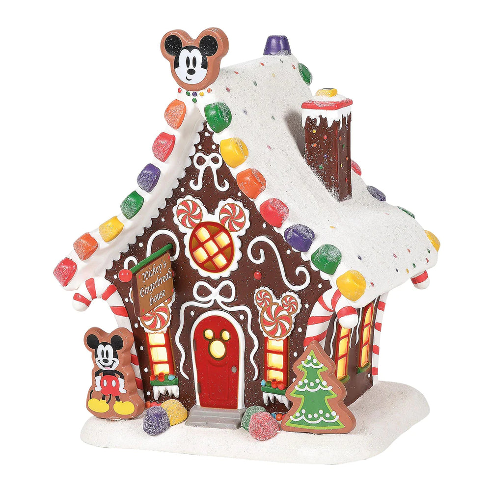 D-56 Collectible: Mickey's Gingerbread House