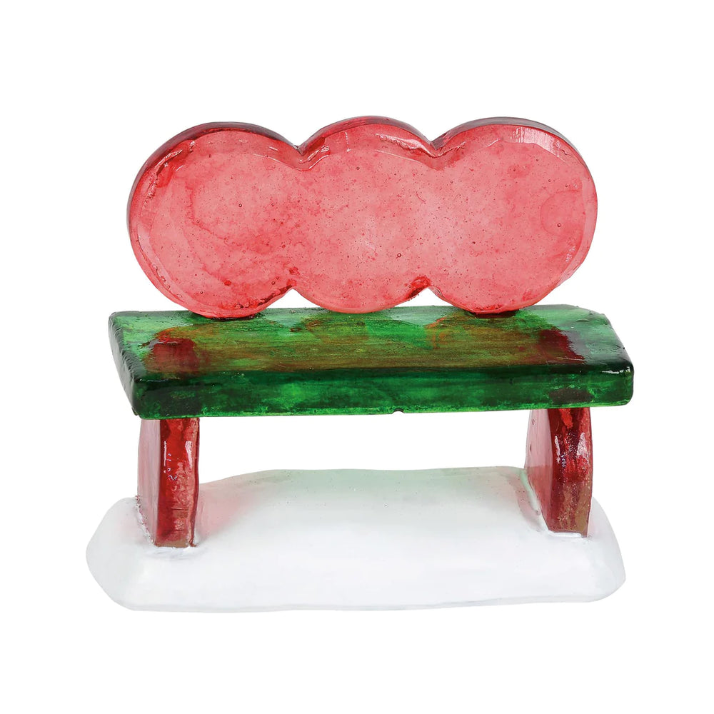 D-56 Accessory: Candy Corner Bench