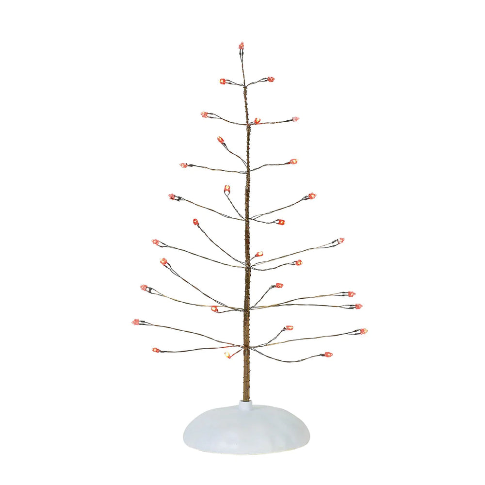 D-56 Accessory: Twinkle Brite Tree Red