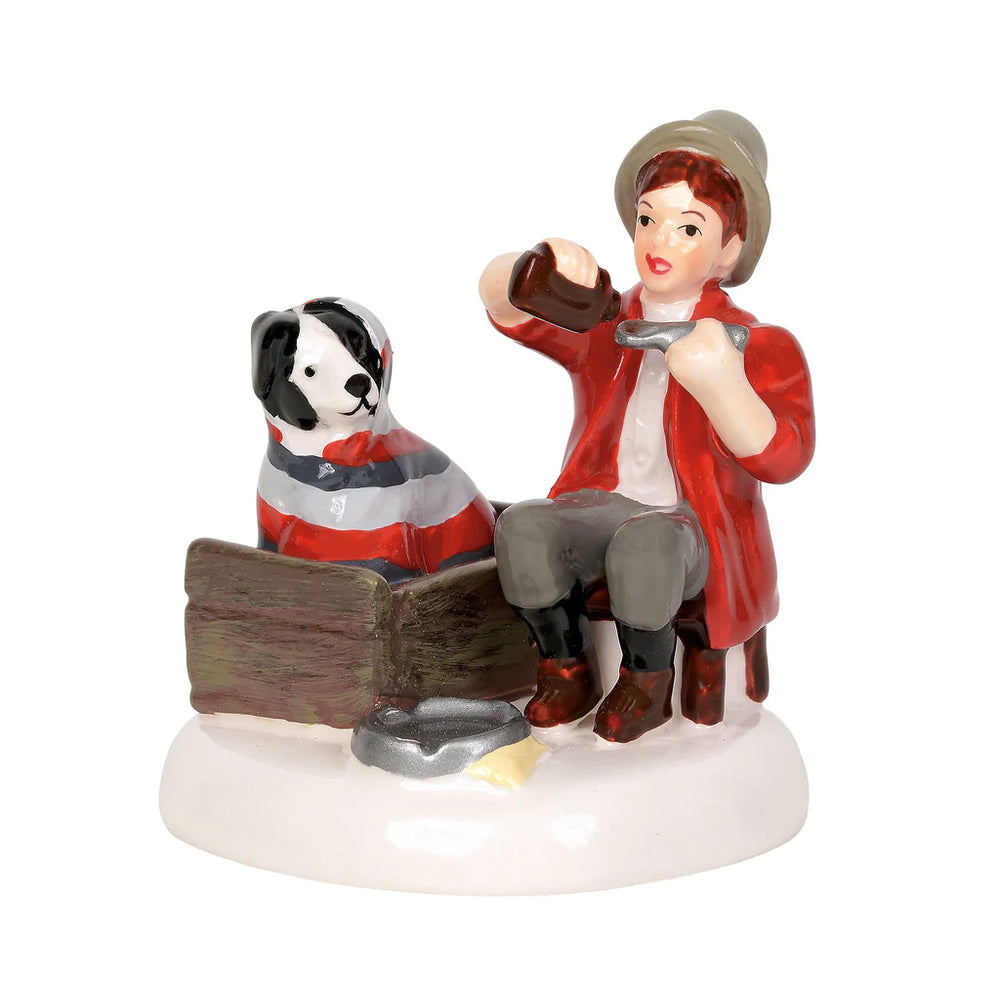 D-56 Christmas Collectible:  Rockwell's Bedside Manner