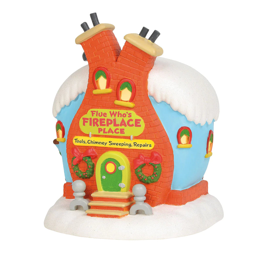 D-56 Collectible: Flue Who's Fireplace Place
