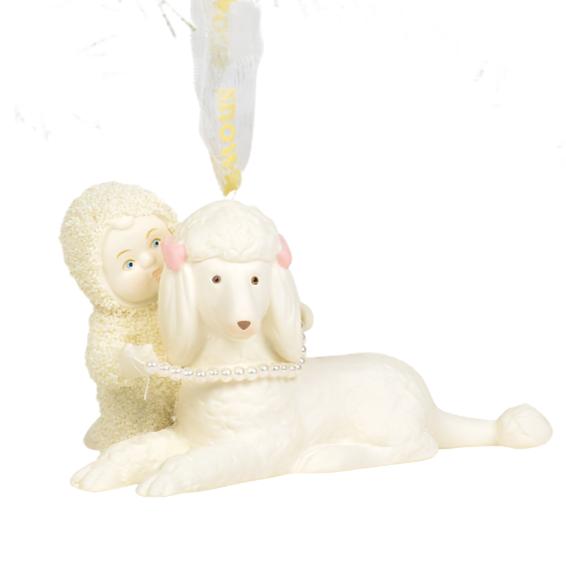 Snowbabies® Ornament Poodles in Pearls