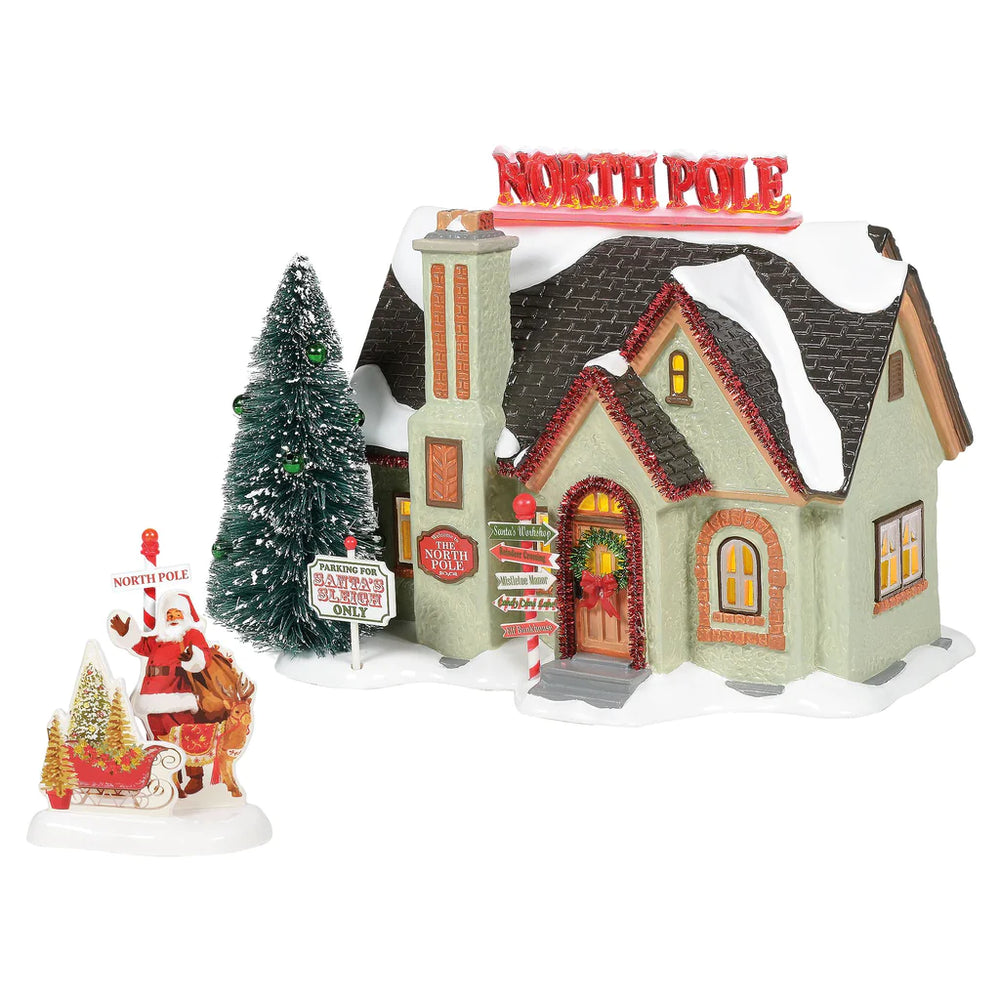 
                  
                    D-56 Christmas Collectible: The North Pole House
                  
                