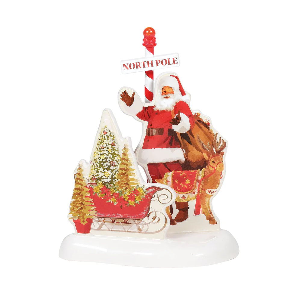
                  
                    D-56 Christmas Collectible: The North Pole House
                  
                