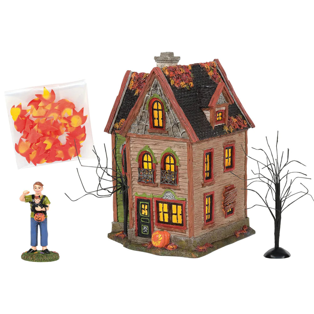 D-56 Halloween Collectible: Halloween Spider House