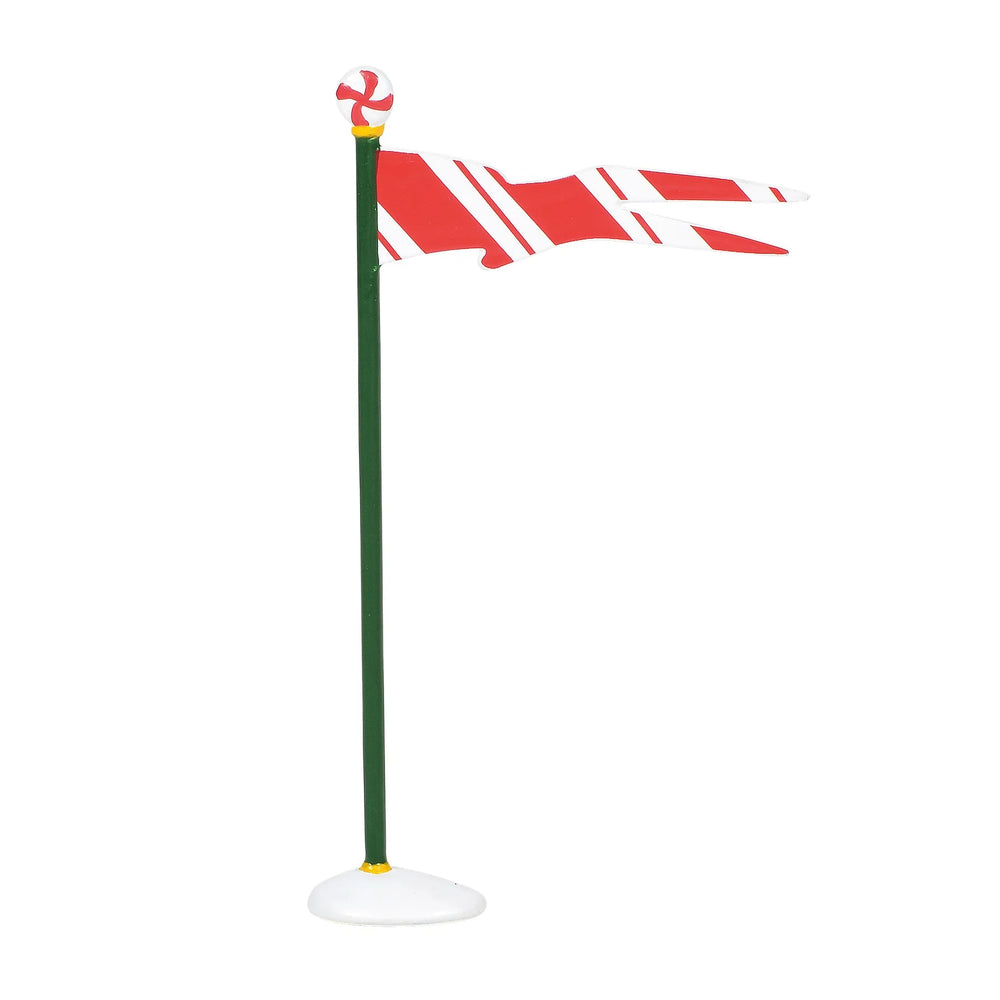 D-56 Village Accessory: Candy Cane Peppermint Pennants